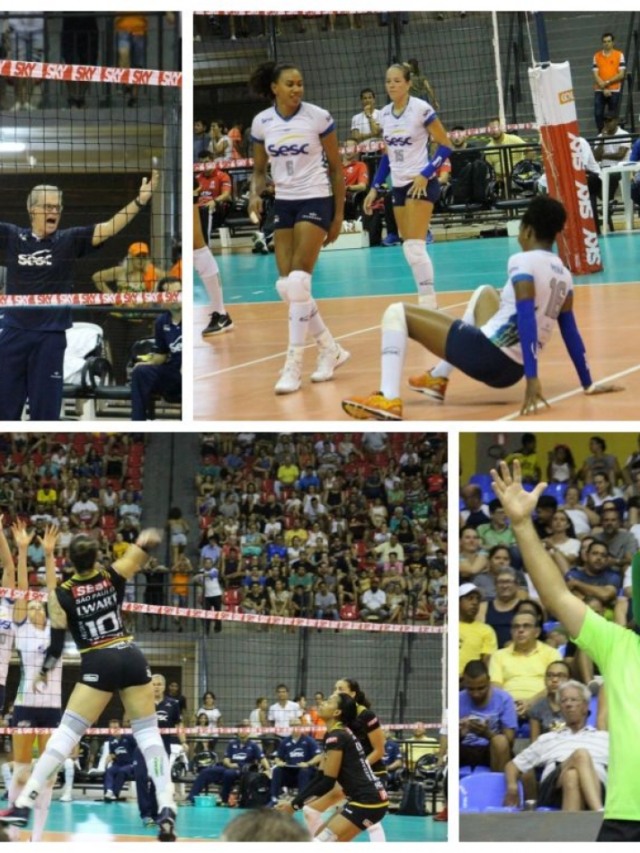 Elite do vôlei atrai público regional para jogo equilibrado em Marília