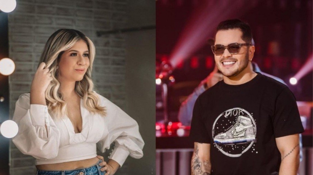 Marília Mendonça engata namoro com funkeiro Marília Mendonça engata namoro com funkeiro