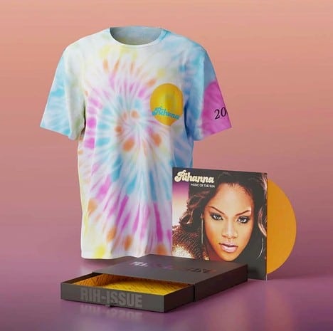 Rhianna relança todos os seus álbuns em vinil de edição limitada 