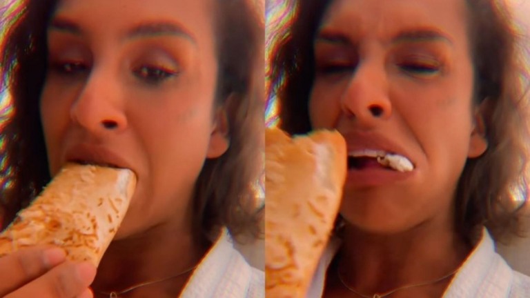 Linn da Quebrada come pão e alfineta Arthur Aguiar: "Podre, mofado" Linn da Quebrada come pão e alfineta Arthur Aguiar: "Podre, mofado"