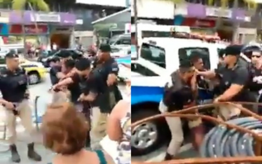 Conduta violenta de agentes a vendedor ambulante no Rio é apurada; veja vídeo