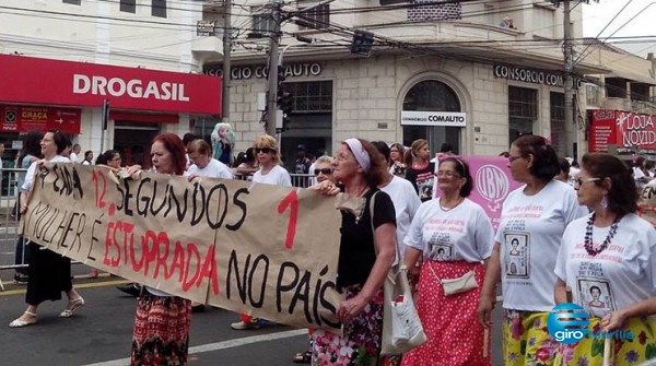 Marcha das mulheres no ano passado; encontro organiza ação deste ano – reprodução