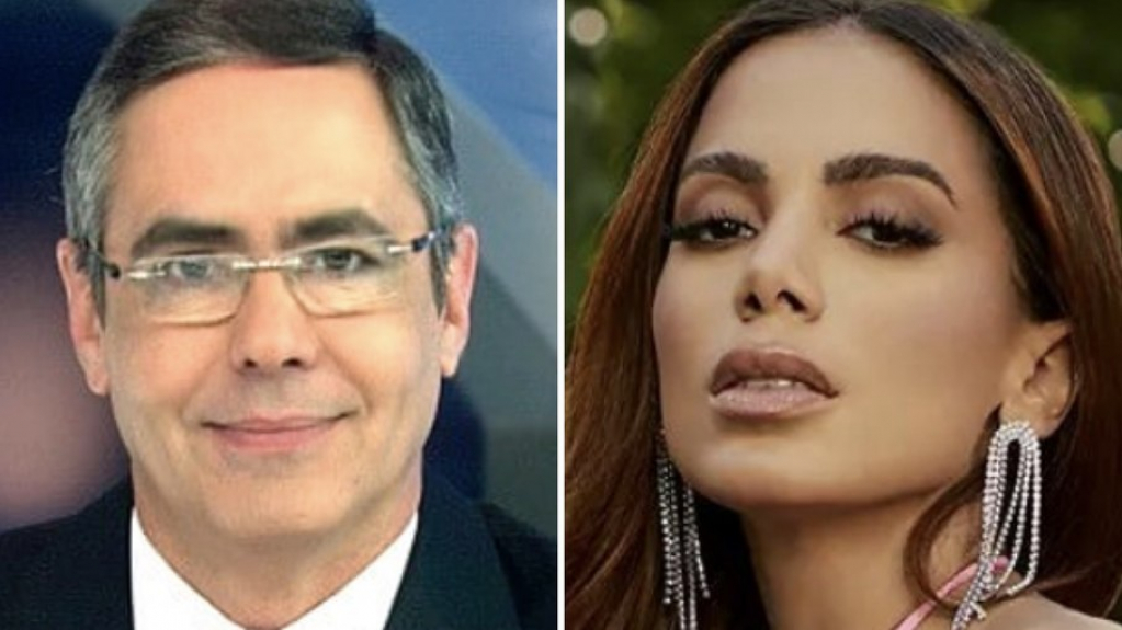 Fábio Pannunzio elogia bunda de Anitta e alfineta bolsonaristas; veja!