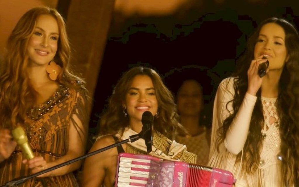 Claudia Leitte lança o clipe de "Dengo Meu" com Juliette e Lucy Alves Claudia Leitte lança o clipe de "Dengo Meu" com Juliette e Lucy Alves