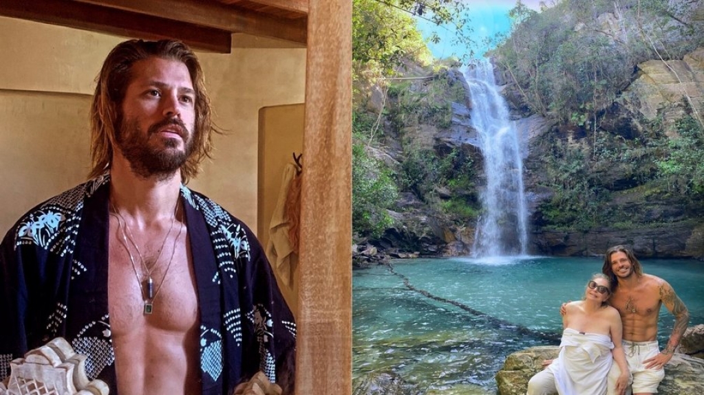 Dado Dolabella mantém vida sem luxos na Chapada dos Veadeiros Dado Dolabella mantém vida sem luxos na Chapada dos Veadeiros