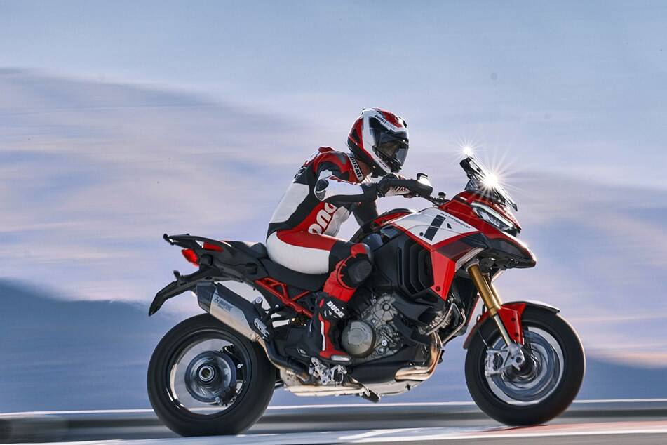 Ducati Multistrada V4 Pikes Peak. Foto: Divulgação