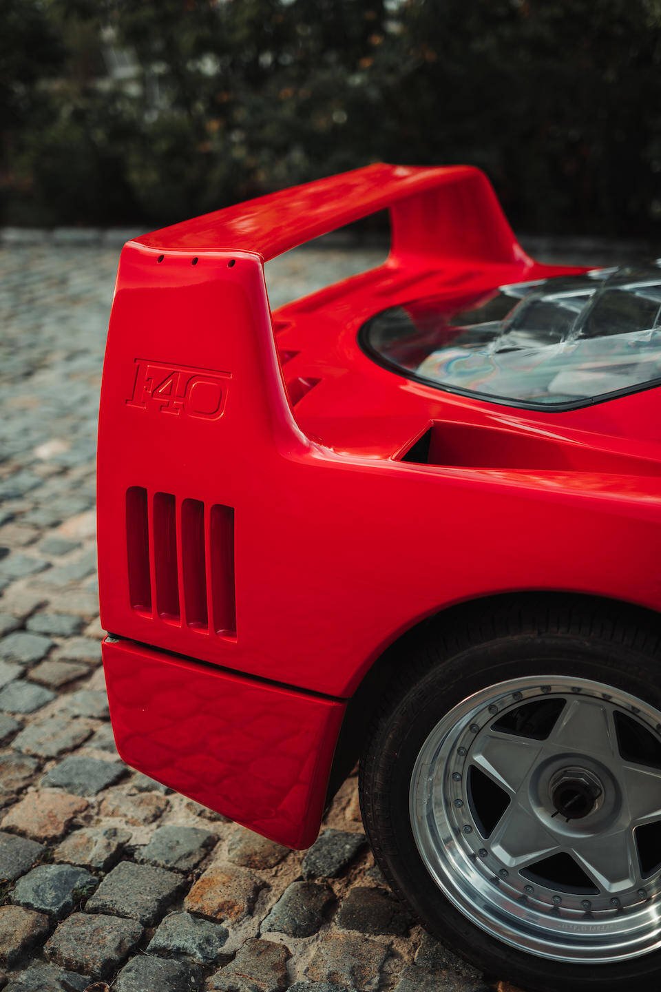 Ferrari F40. Foto: Divulgação