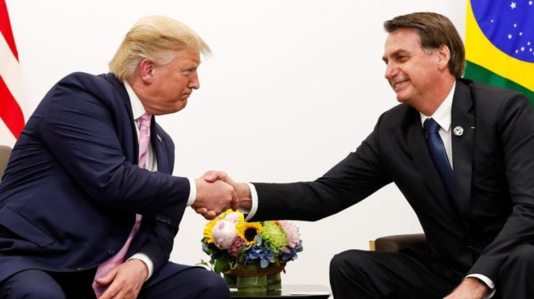 Bolsonaro se reunirá com Trump neste sábado (4) nos Estados Unidos