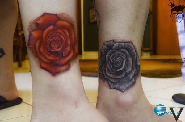 Noivos fazem tatuagem para celebrar união e dedicação