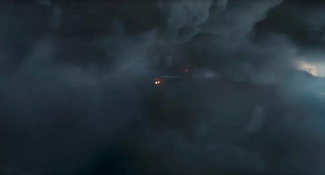Avião enfrentará um temporal em Pantanal (Foto: Reprodução / Globo)