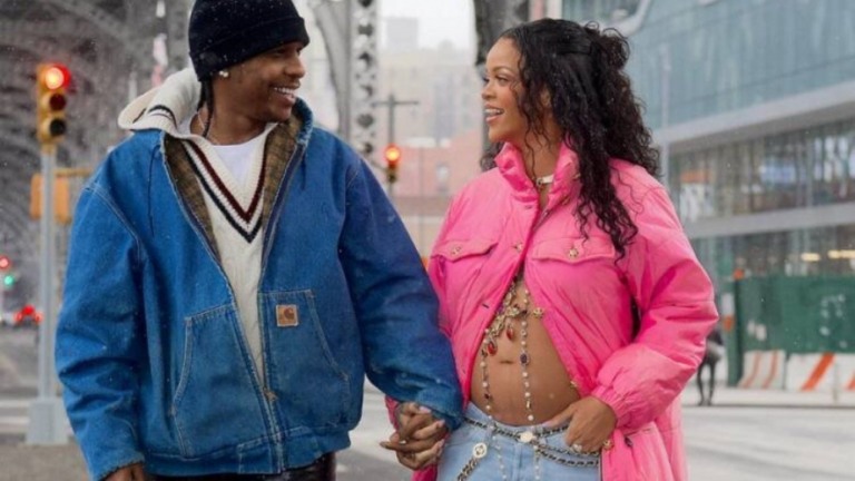A$AP Rocky fala pela primeira vez de filho com Rihanna