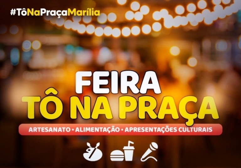Feira Tô na Praça leva cultura, artesanato e gastronomia para avenida das Esmeraldas