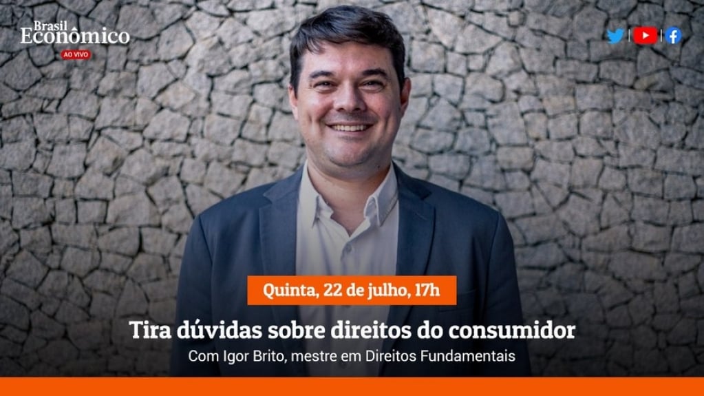 Especialista tira dúvidas de direito do consumidor na live desta quinta (22)