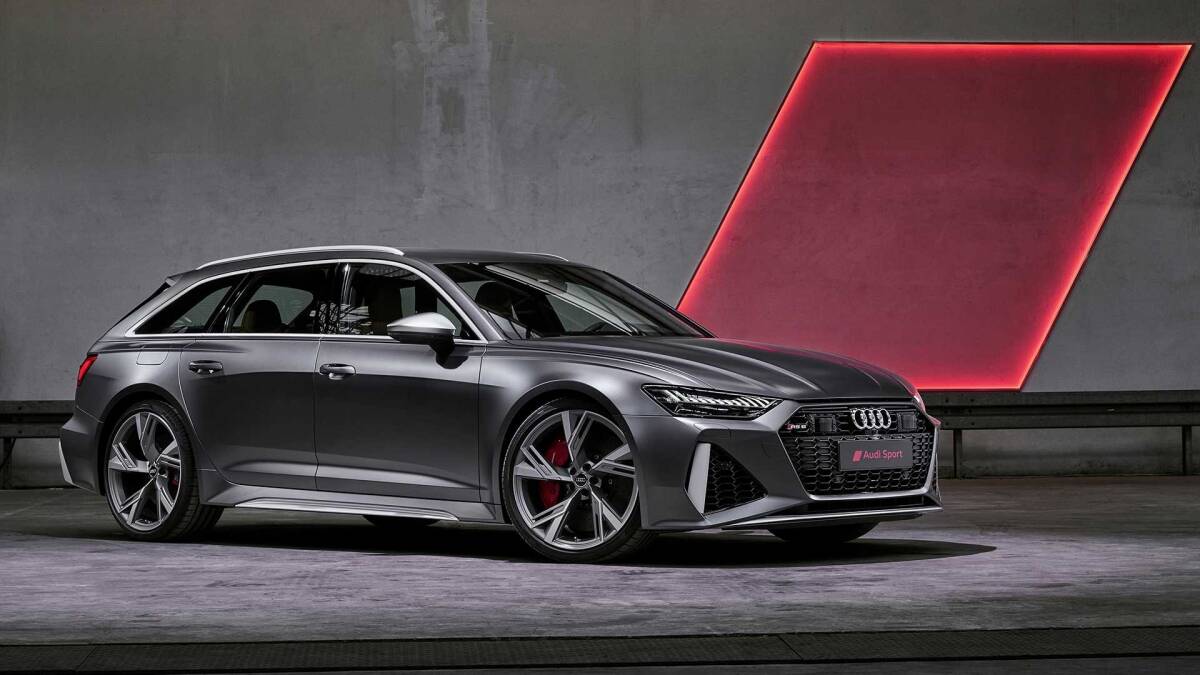 Nova Audi RS6. Foto: Divulgação