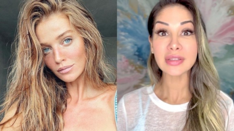 Maira Cardi alfineta Cíntia Dicker e modelo rebate: "Maldade"