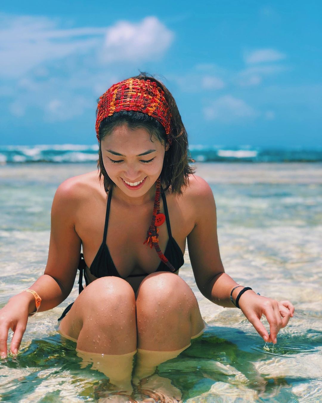 Ana Hikari em San Andres. Foto: Reprodução/Instagram