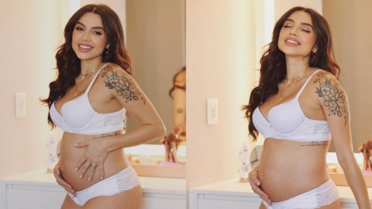 Paula Amorim revela desejo na gravidez: 'Primeiro da mamãe'
