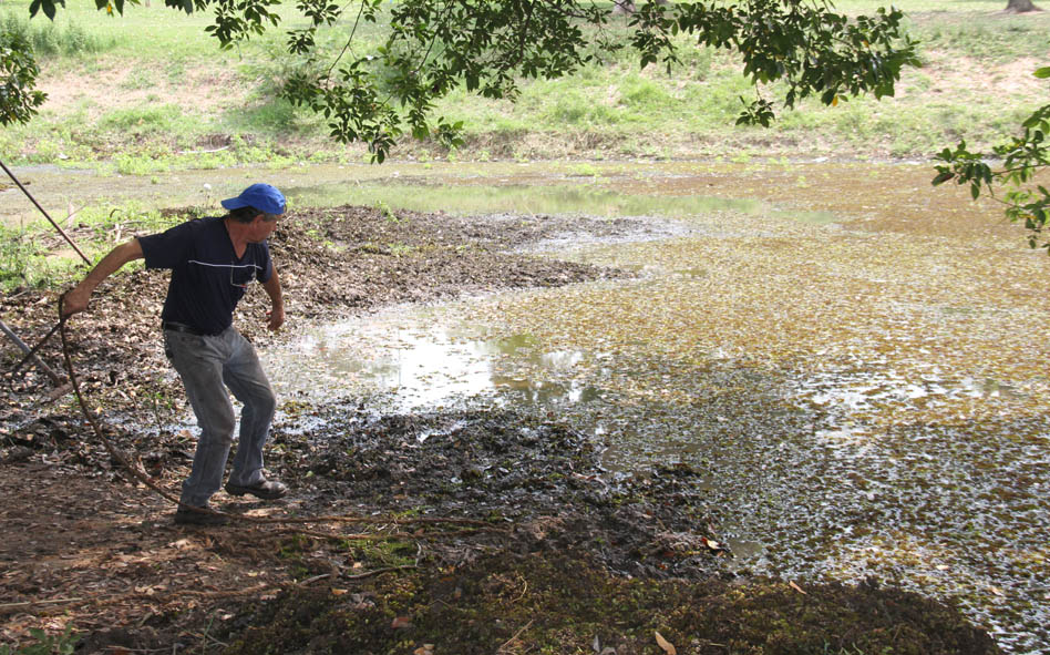 Mutirão limpa lago e quer repetir dose em outros bairros