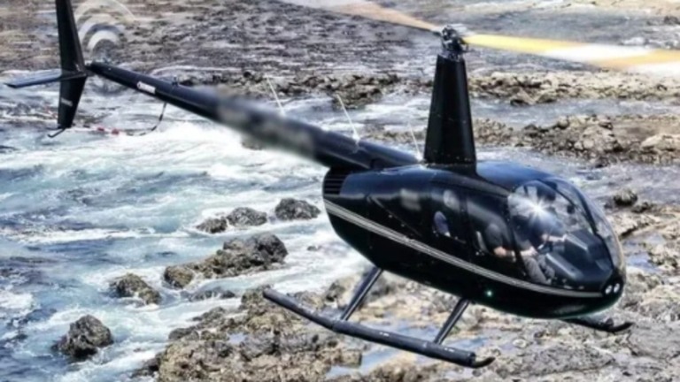Divulgação Modelo de helicóptero similar ao que desapareceu no Litoral Norte