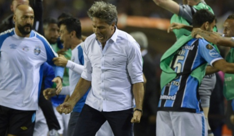 Renato Gaúcho, campeão como jogador e como técnico na Libertadores – Reprodução