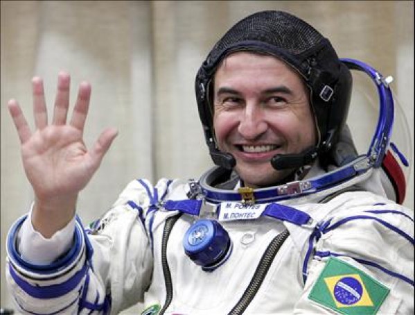 Astronauta visita prefeitura em Marília