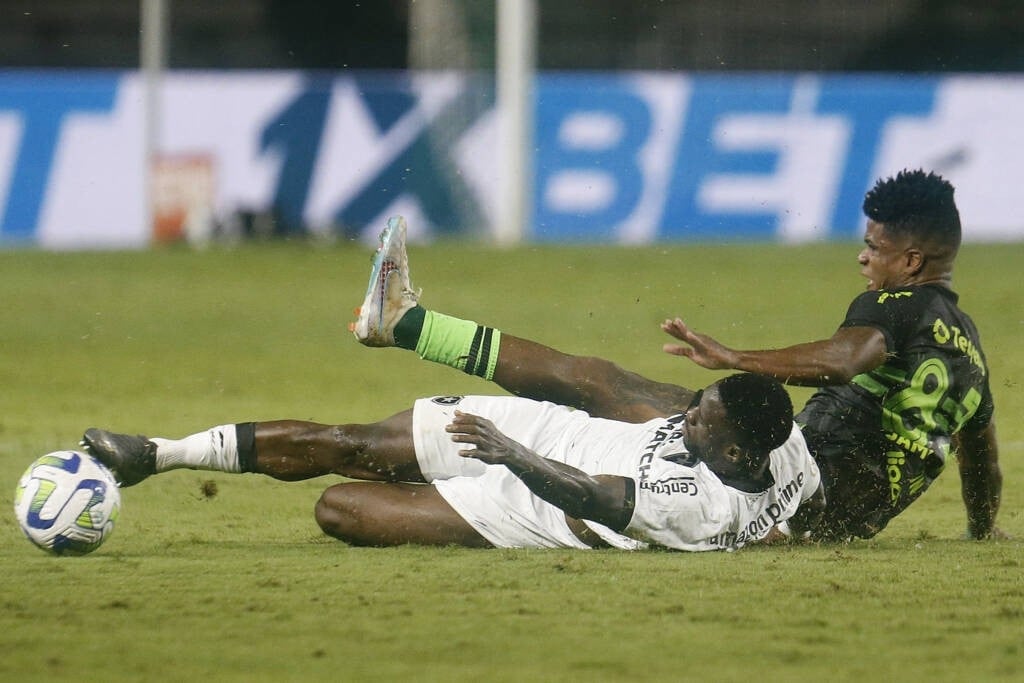 Botafogo cede empate ao Coritiba no final do jogo e fica três pontos atrás do Palmeiras