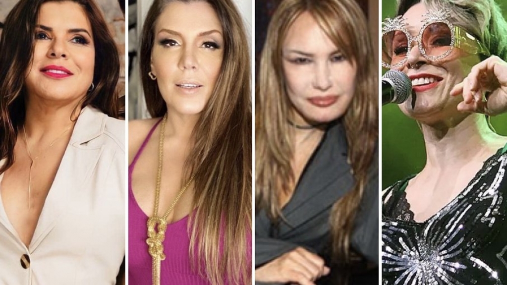 Mara Maravilha, Simony, Rosana e Patrícia Marx se apresentam no Teatro Bradesco