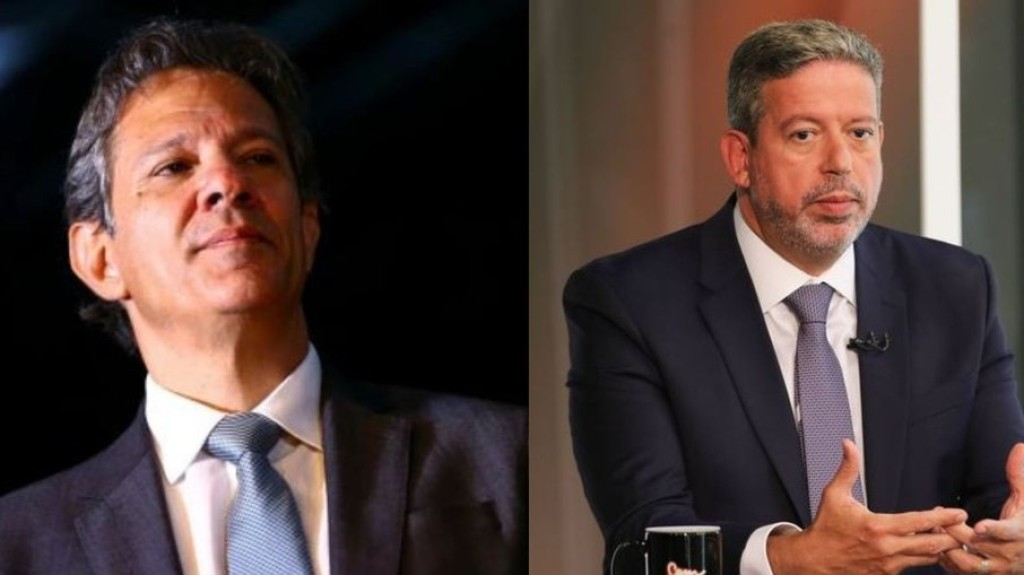 Haddad e Lira se encontram e discutem situação orçamentária Haddad e Lira se encontram e discutem situação orçamentária