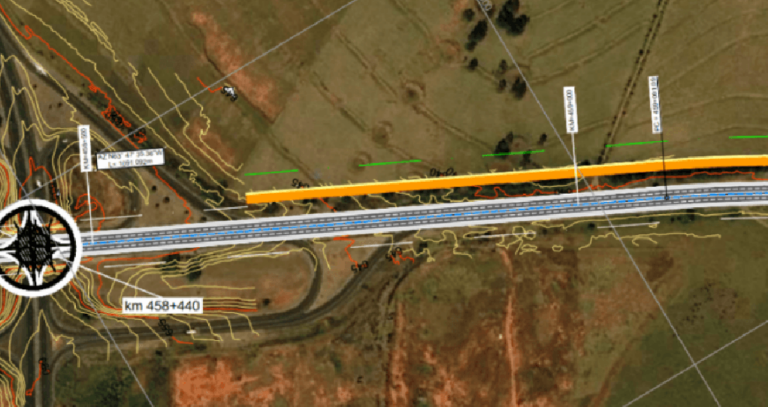 Desapropriações preparam marginais da SP-294 entre Nóbrega e Marília