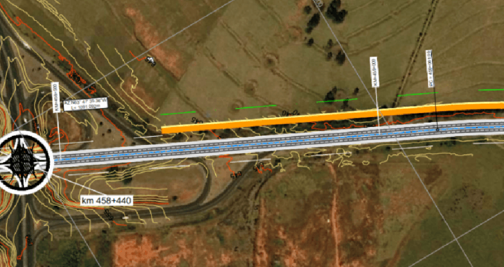 Desapropriações preparam marginais da SP-294 entre Nóbrega e Marília