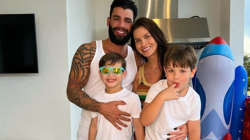 Andressa Suita revela momento de decisão entre os filhos e o marido: ‘Brilhante ideia’