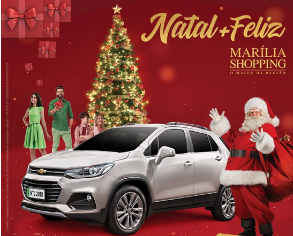 Natal do Marília Shopping vai sortear Tracker Turbo; veja como ganhar