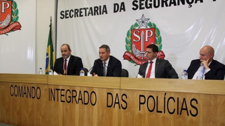 Divulgação SSSP: Wellington Nascimento Comando integrado das polícias