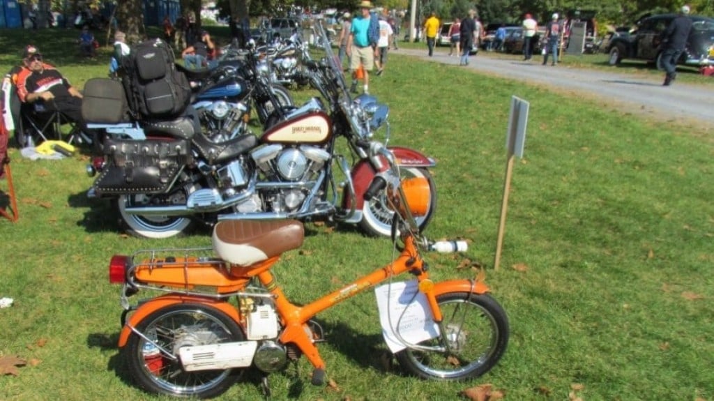 As motocicletas da incrível feira americana de Hershey