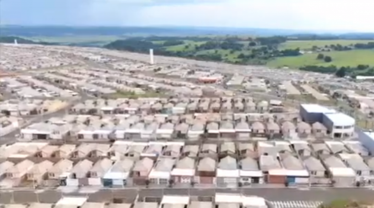 PM faz patrulhamento com apoio de drone na zona norte de Marília e divulga vídeo