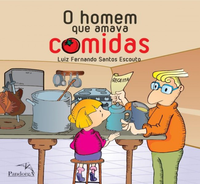 Livro fala de culinária para público infantil