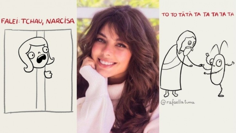 Rafaella Tuma diz receber pedidos inusitados de áudios para ilustrar
