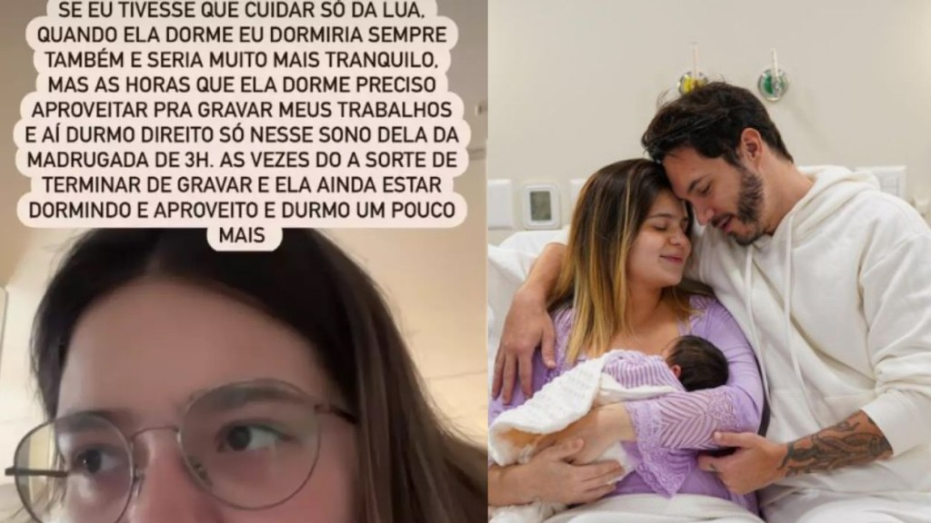 Viih Tube desabafa sobre volta ao trabalho após nascimento da filha: ‘Dois meses’