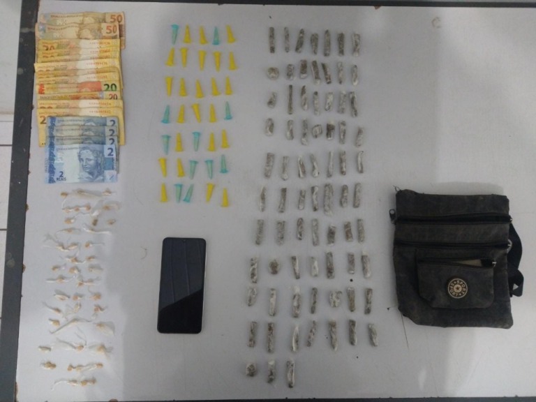 Moradores denunciam, Polícia apreende drogas e prende suspeito em Marília