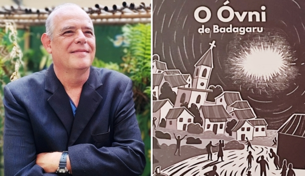 Jornalista Aurélio Alonso estreia em ficção com o  "O Óvni de Badagaru"
