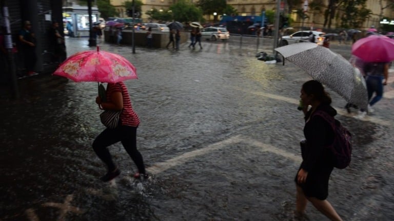 Rovena Rosa/Agência Brasil Fortes chuvas em São Paulo
