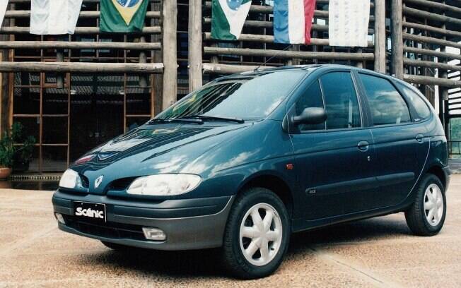 Renault Scénic azul