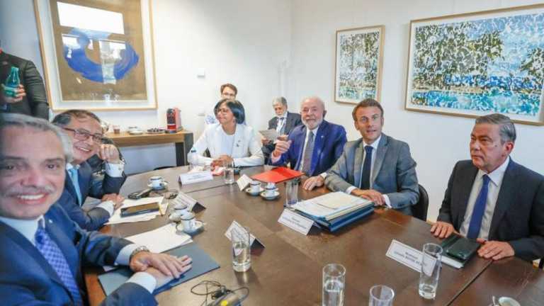 Ricardo Stuckert/PR Lula participou de reunião com líderes de outros países durante Celac