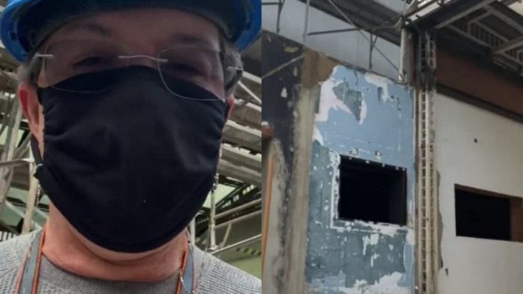 Boninho mostra spoiler de construção da casa do 'BBB22': 'Está só começando' Boninho mostra spoiler de construção da casa do 'BBB22': 'Está só começando'
