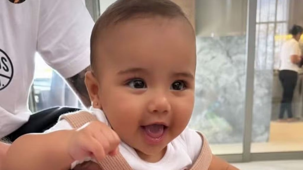 Neymar se encanta com novo clique de sua filha, Mavie, em rede social: ‘Uma fofura!’