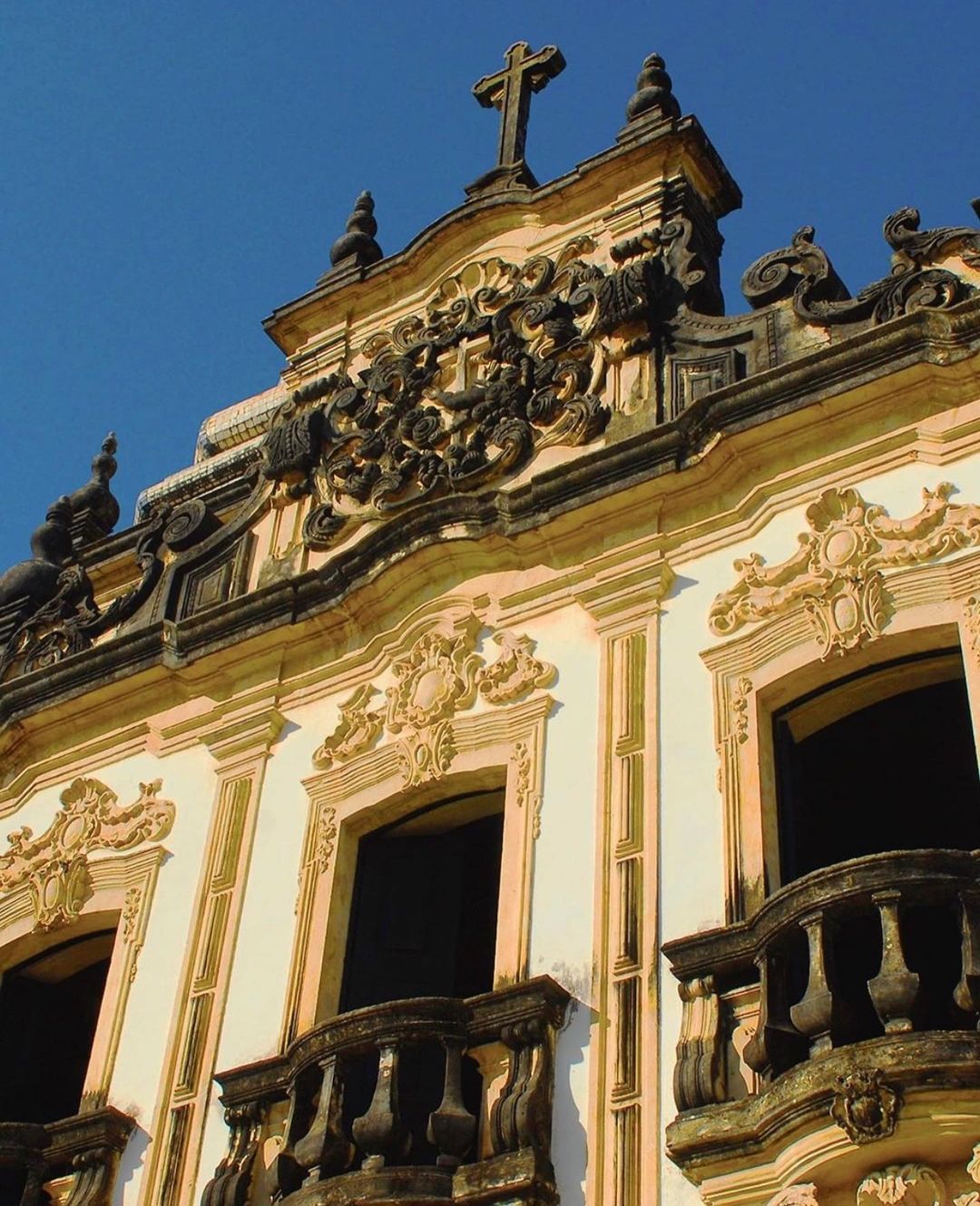 Centro Cultural São Francisco, em João Pessoa, na Paraíba.. Foto: Cacio Murilo/ Reprodução/Instagram @visite.joaopessoa 03/11/2022