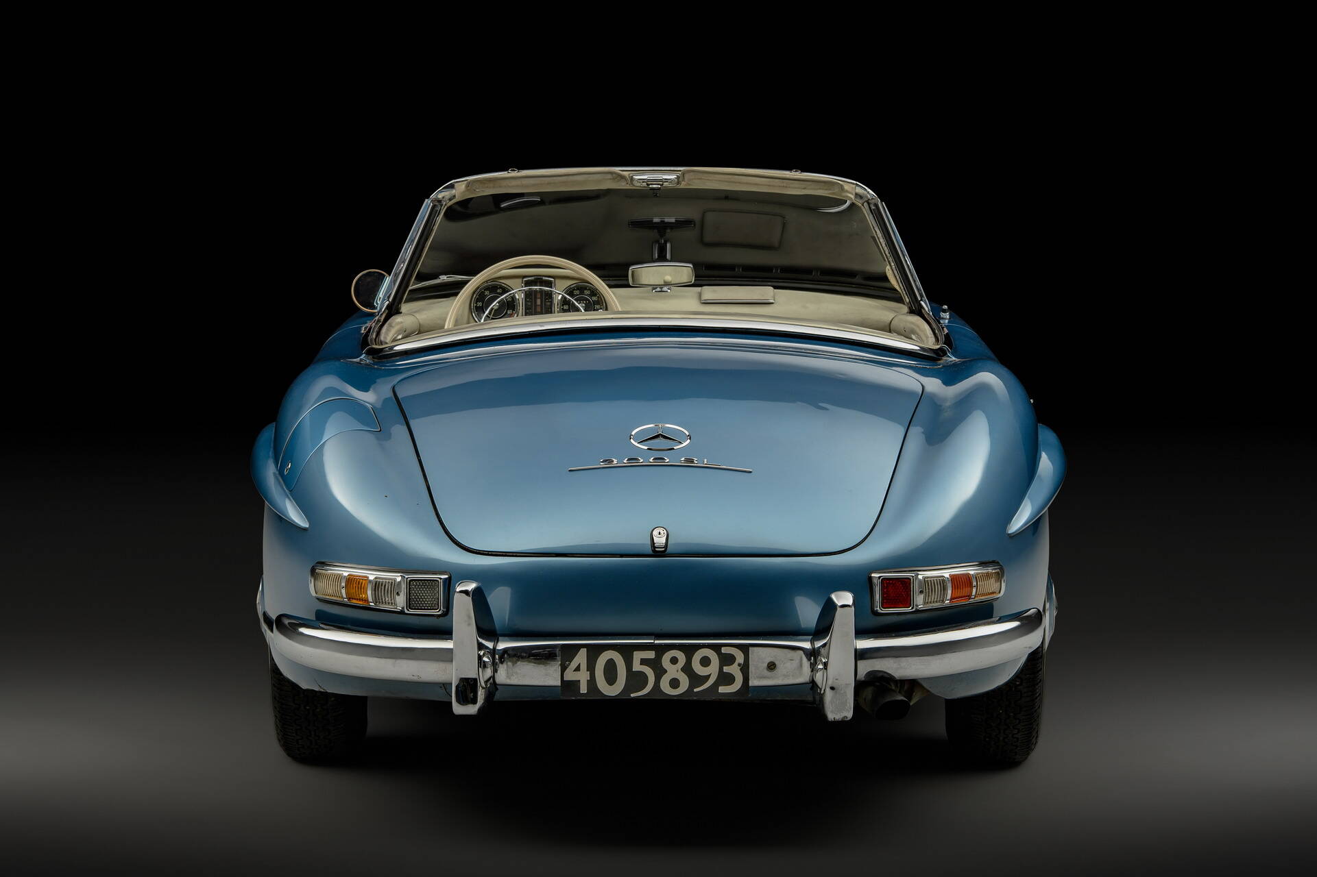 Mercedes 300 SL de Juan Manuel Fangio. Foto: Reprodução