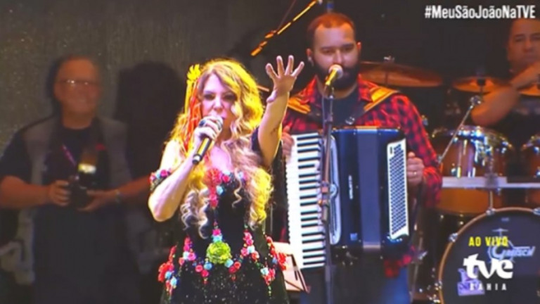 Elba Ramalho interrompe show após protesto político: 'Não é comício'
