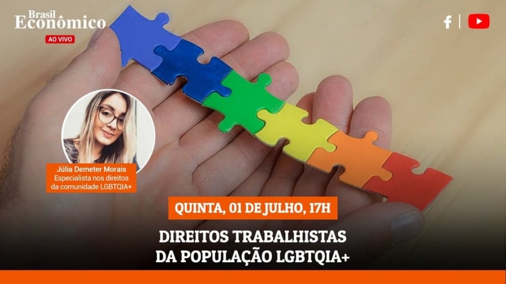 Direitos e desafios em ser LGBTQIA+ no trabalho na live do iG desta quinta (1°)