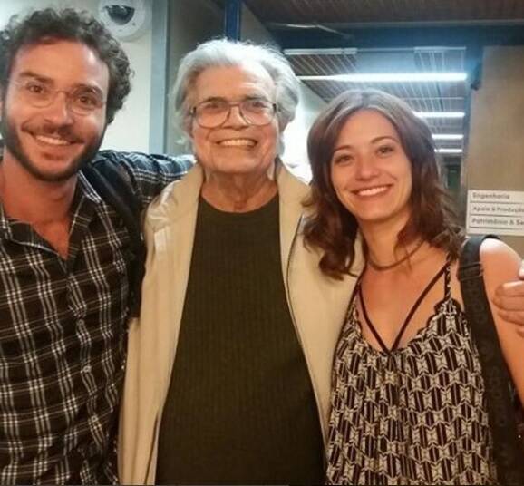 João Campos está feliz por atuar ao lado de nomes como Tarcísio Meira. Foto: Reprodução/Instagram